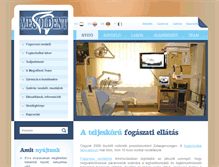 Tablet Screenshot of megoldent.com